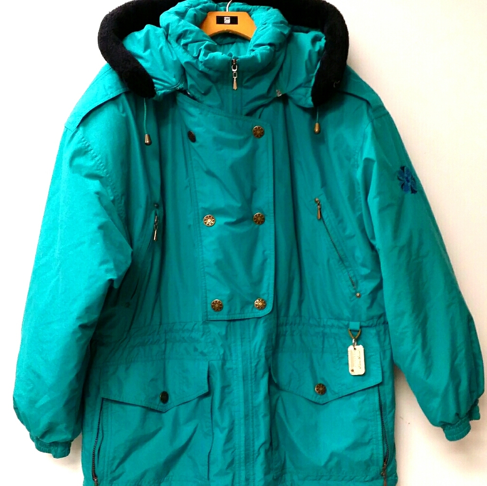 Vintage Edelweiss ski wear jacket women's size L